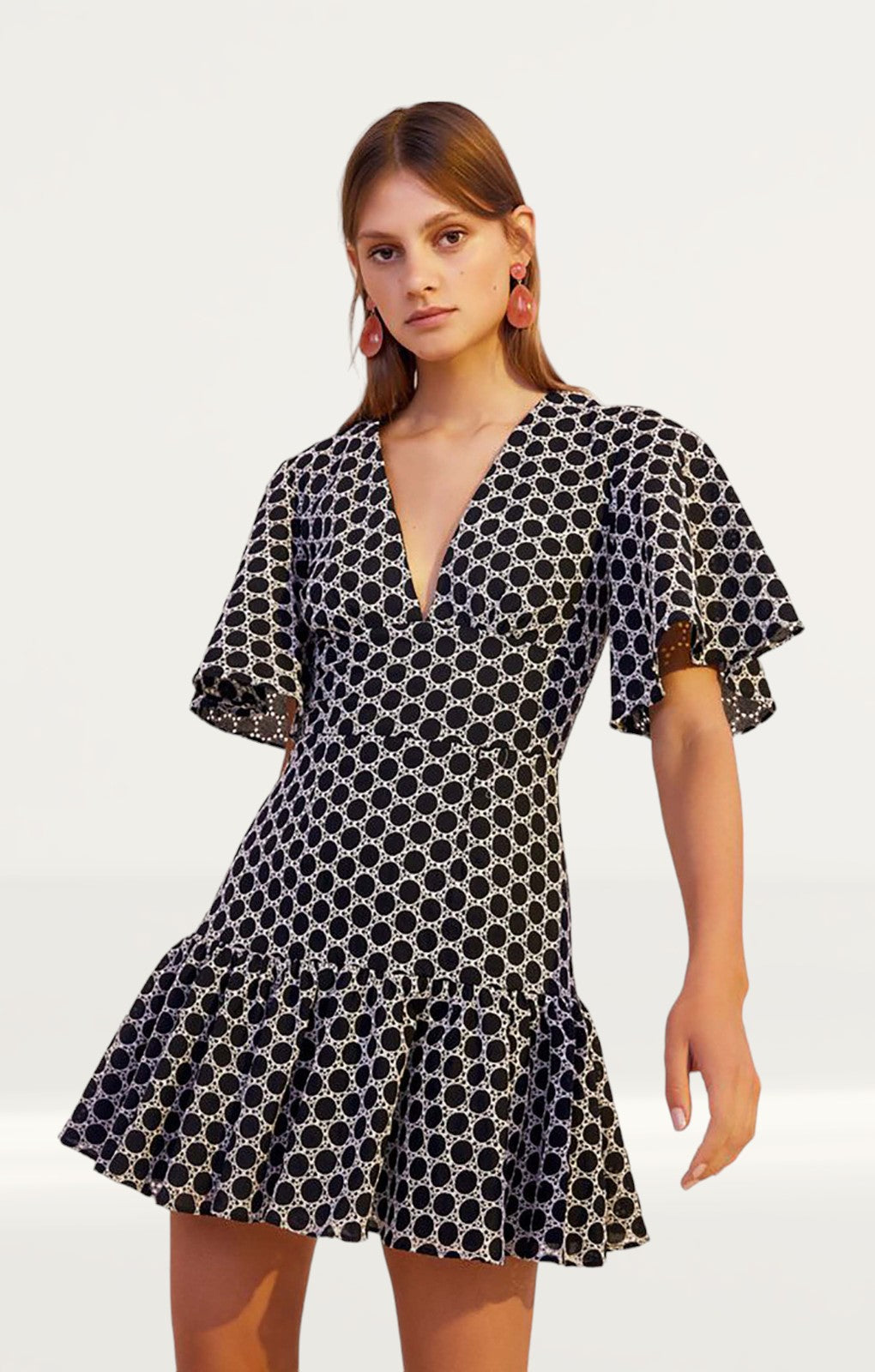 Keepsake The Label Monochrome Mini Dress