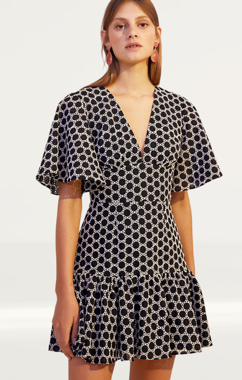 Keepsake The Label Monochrome Mini Dress