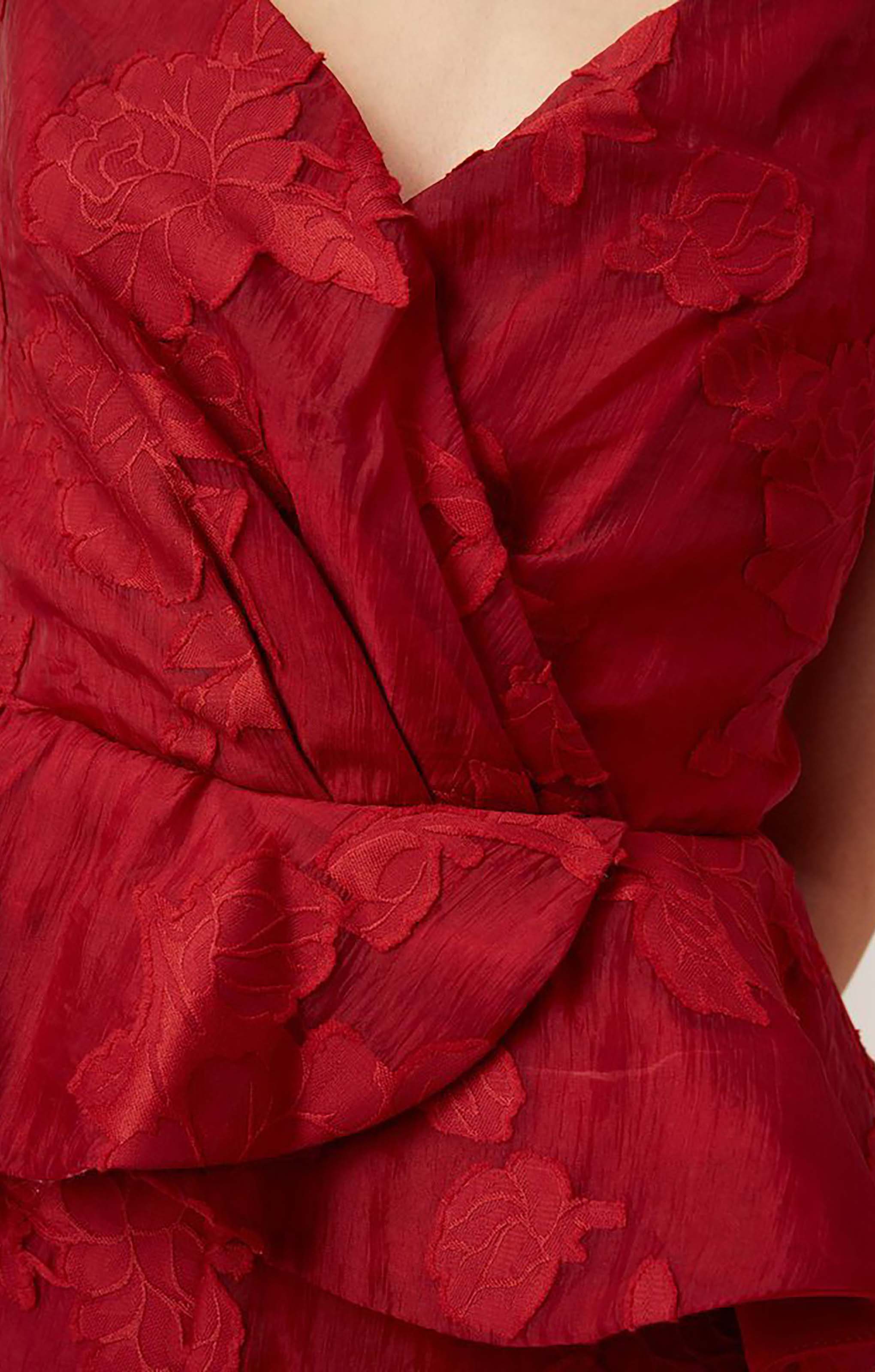 Keepsake The Label Offset Midi Dress