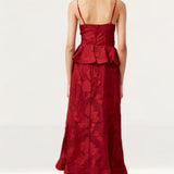 Keepsake The Label Offset Midi Dress
