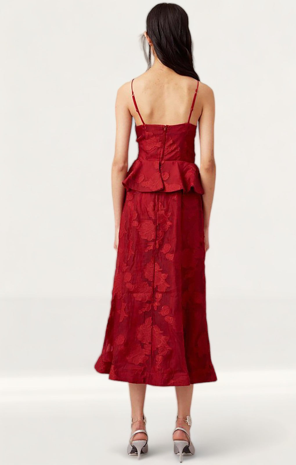 Keepsake The Label Offset Midi Dress
