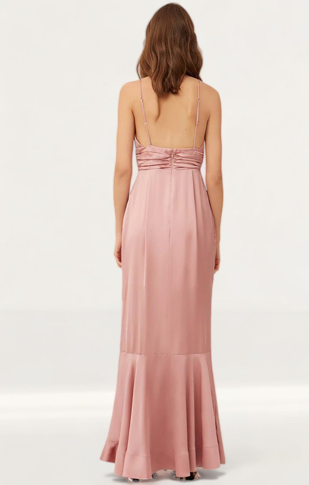 keepsake the label pink dress Keepsake The Label Rose Pearl Gown