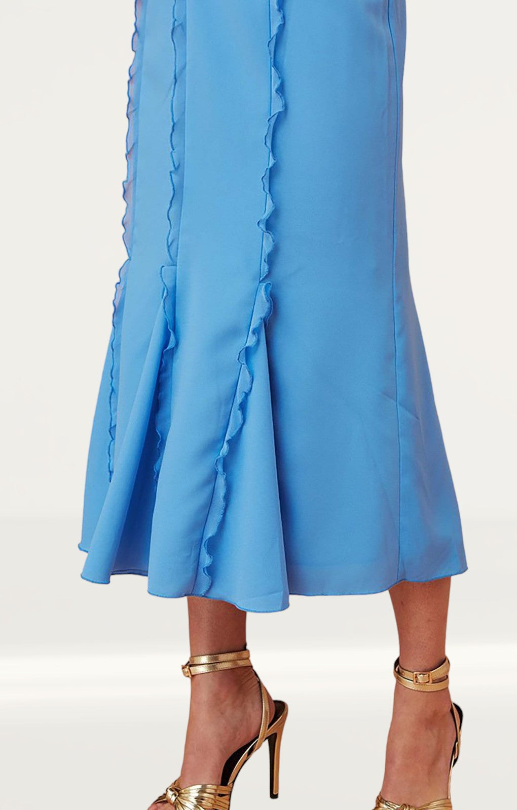 Keepsake The Label Royal Blue Beloved L/S Midi Dress