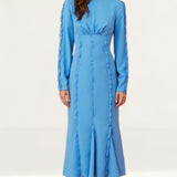 Keepsake The Label Royal Blue Beloved L/S Midi Dress