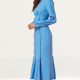 Keepsake The Label Royal Blue Beloved L/S Midi Dress