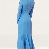 Keepsake The Label Royal Blue Beloved L/S Midi Dress