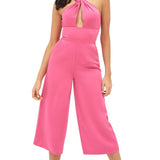 Lavish Alice Fuschia Pink Jumpsuit