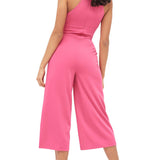 Lavish Alice Fuschia Pink Jumpsuit