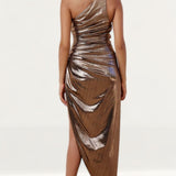 Lexi Bronze Rogue Midi Dress
