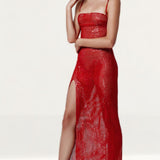 Lexi Nabila Dress In Red