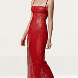 Lexi Nabila Dress In Red