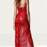 Lexi Nabila Dress In Red