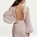 Lexi Nude Millie Mini Dress