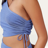 Lexi Ocean Blue Neva Midi Dress