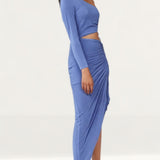 LEXI Ocean Blue Neva Midi Dress product image