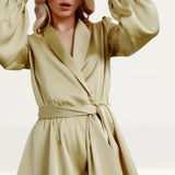 Lexi Pistachio Yuna Playsuit