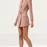 Lexi Sacha Jacket Dress In Dusty Pink product image
