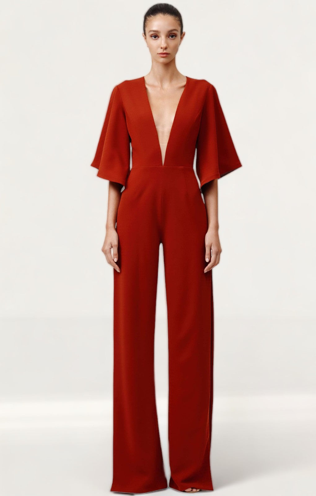 Lexi Soleste Jumpsuit In Ochre product image