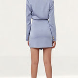 Lexi Steel Blue Callie Jacket Dress