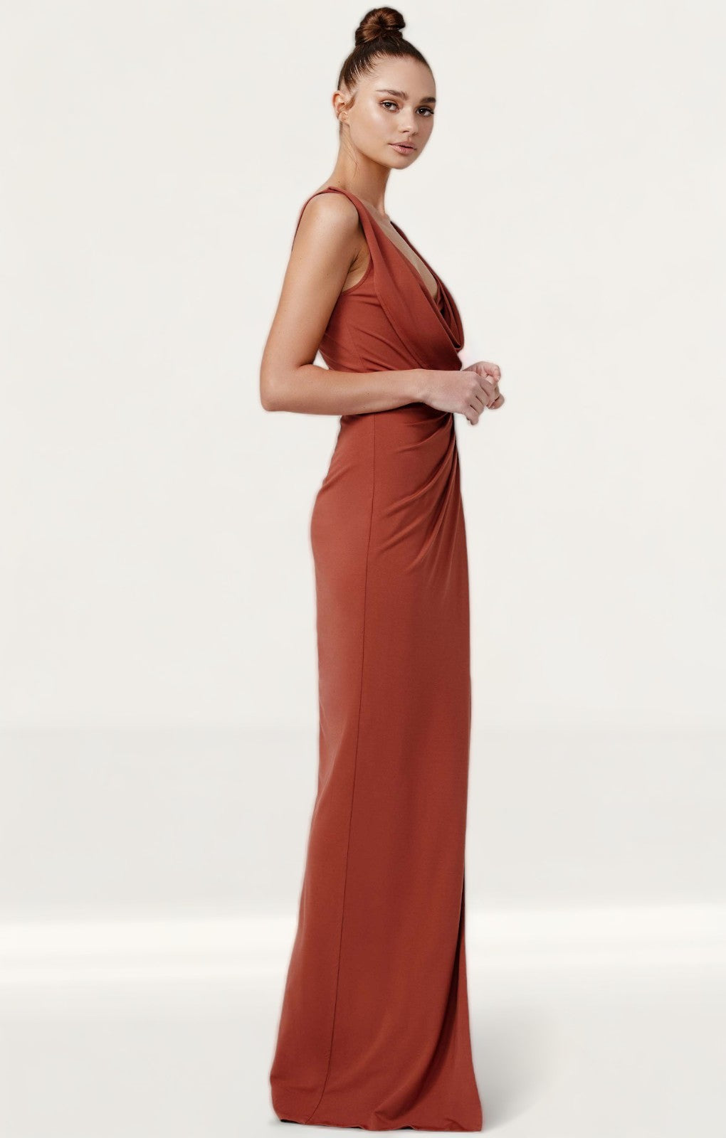 Lexi Terracotta Naida Dress