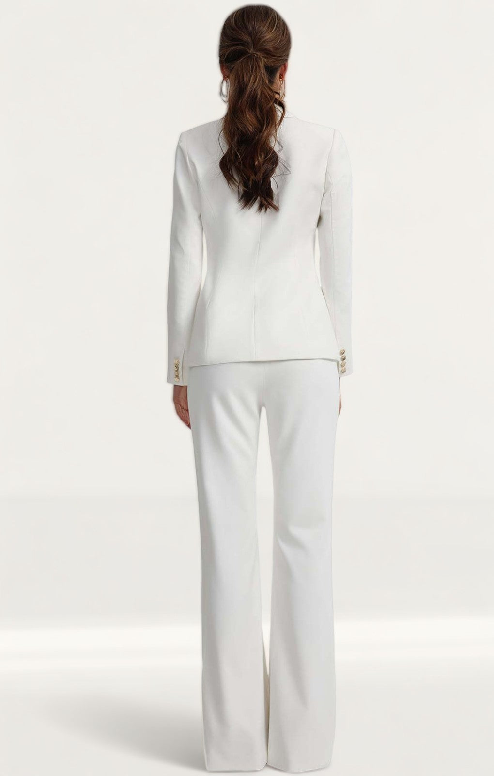 Lexi White Daisy Jacket & Donna Trouser Co-Ord product image