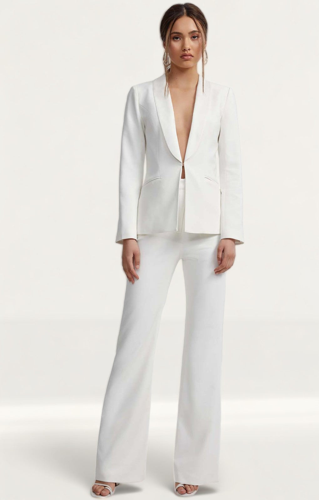 Lexi White Daisy Jacket & Donna Trouser Co-Ord product image