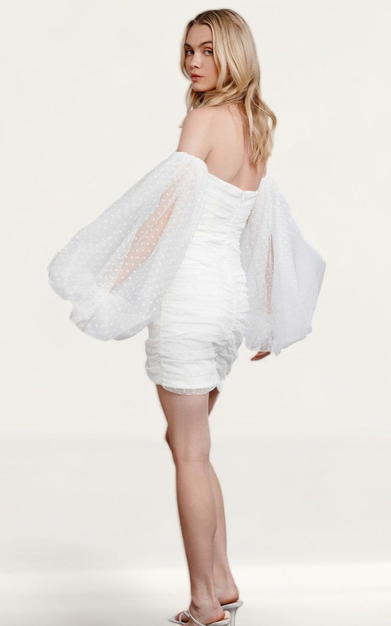 Lexi White Saya Mini Dress product image