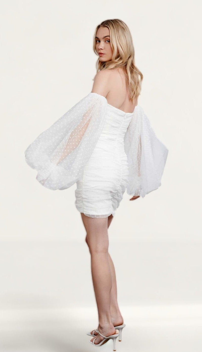 Lexi White Saya Mini Dress product image
