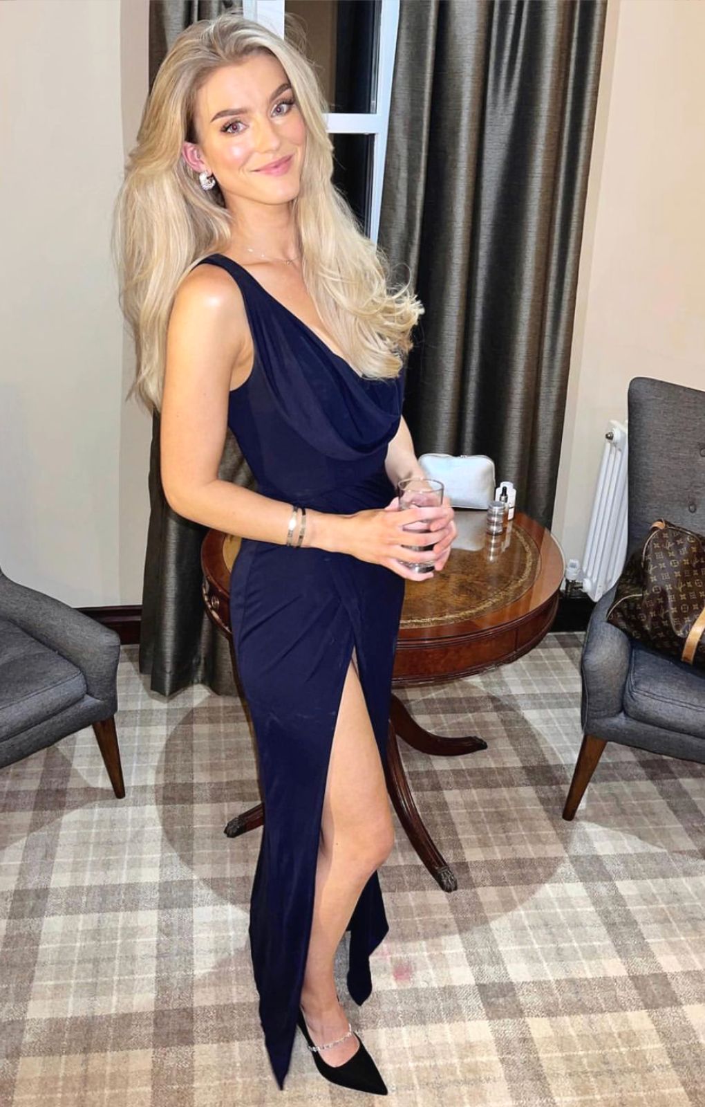 Lexi Navy Naida Dress