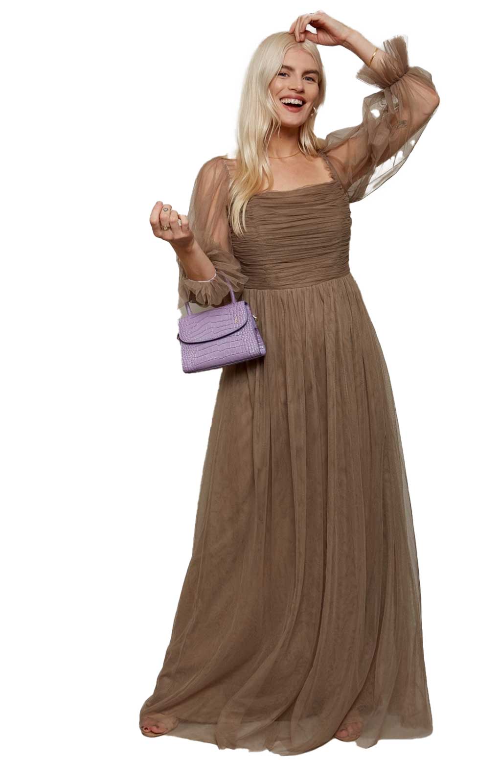 Little Mistress Bardot Maxi Dress product image