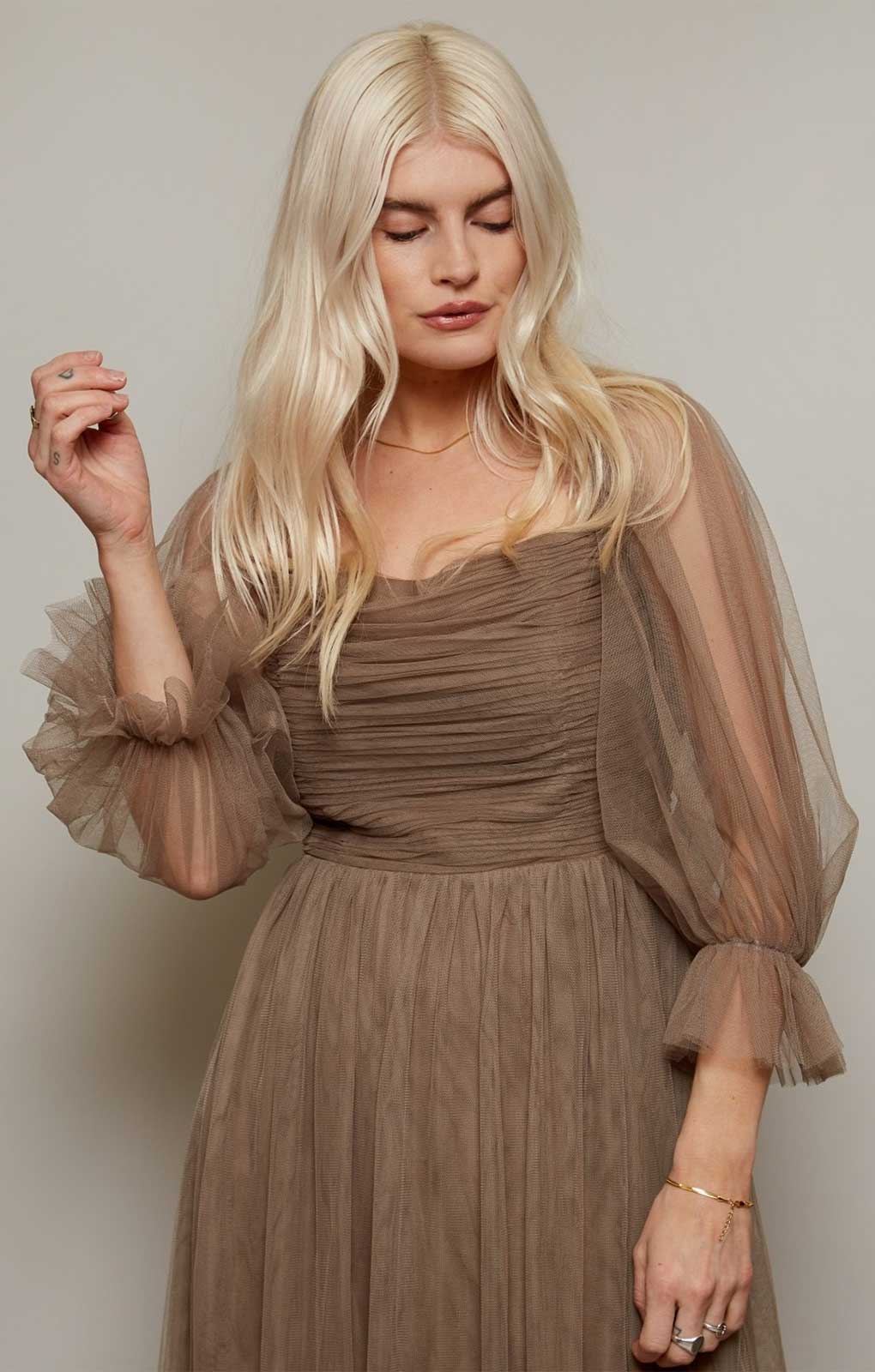 Little Mistress Bardot Maxi Dress product image