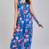 Mattie Floral-Print Wide-Leg Jumpsuit product image