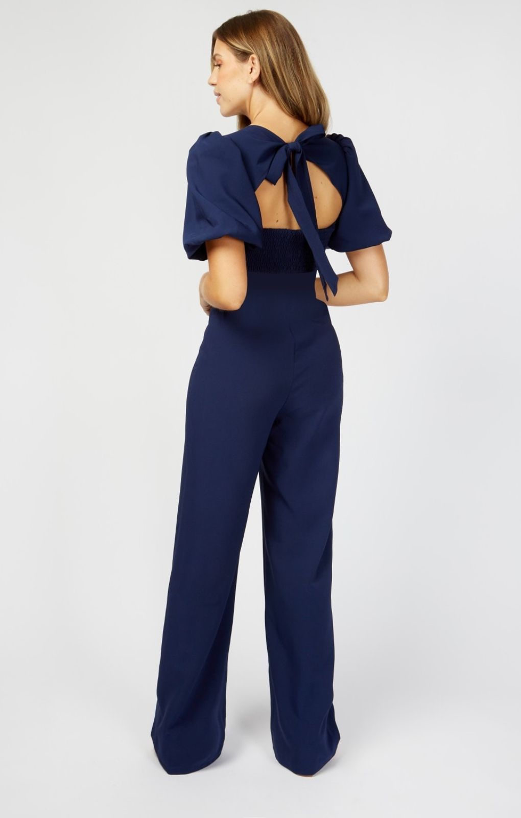 Little Mistress Navy Cut Out Jumpsuit product image