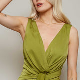 Little Mistress Satin Wide Leg Jumpsuit product image