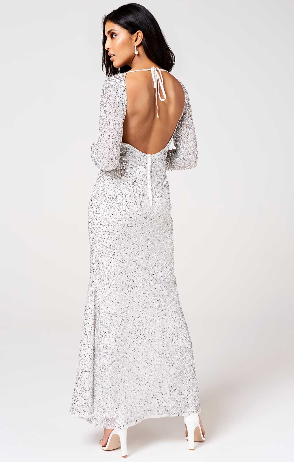 Sequin White Dress product image