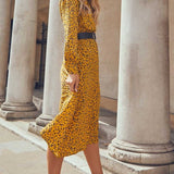 Little Mistress Yellow Midaxi Dress By Vogue Williams