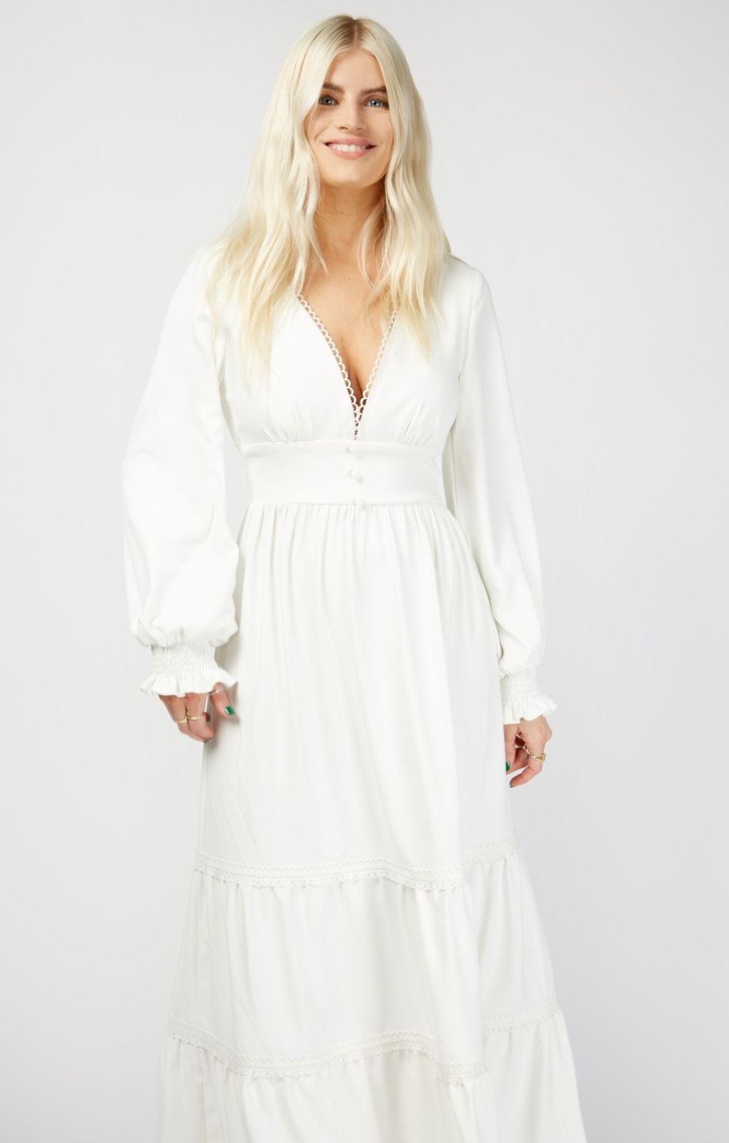 Little mistress crochet sale midi dress