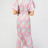Little Mistress Multi Spot Wrap Midaxi Dress product image
