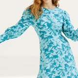 M&S Autograph Floral Empire Line Midi Shift Dress product image