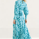 M&S Autograph Floral Empire Line Midi Shift Dress product image