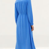 M&S Silk Waisted Shirt Dress