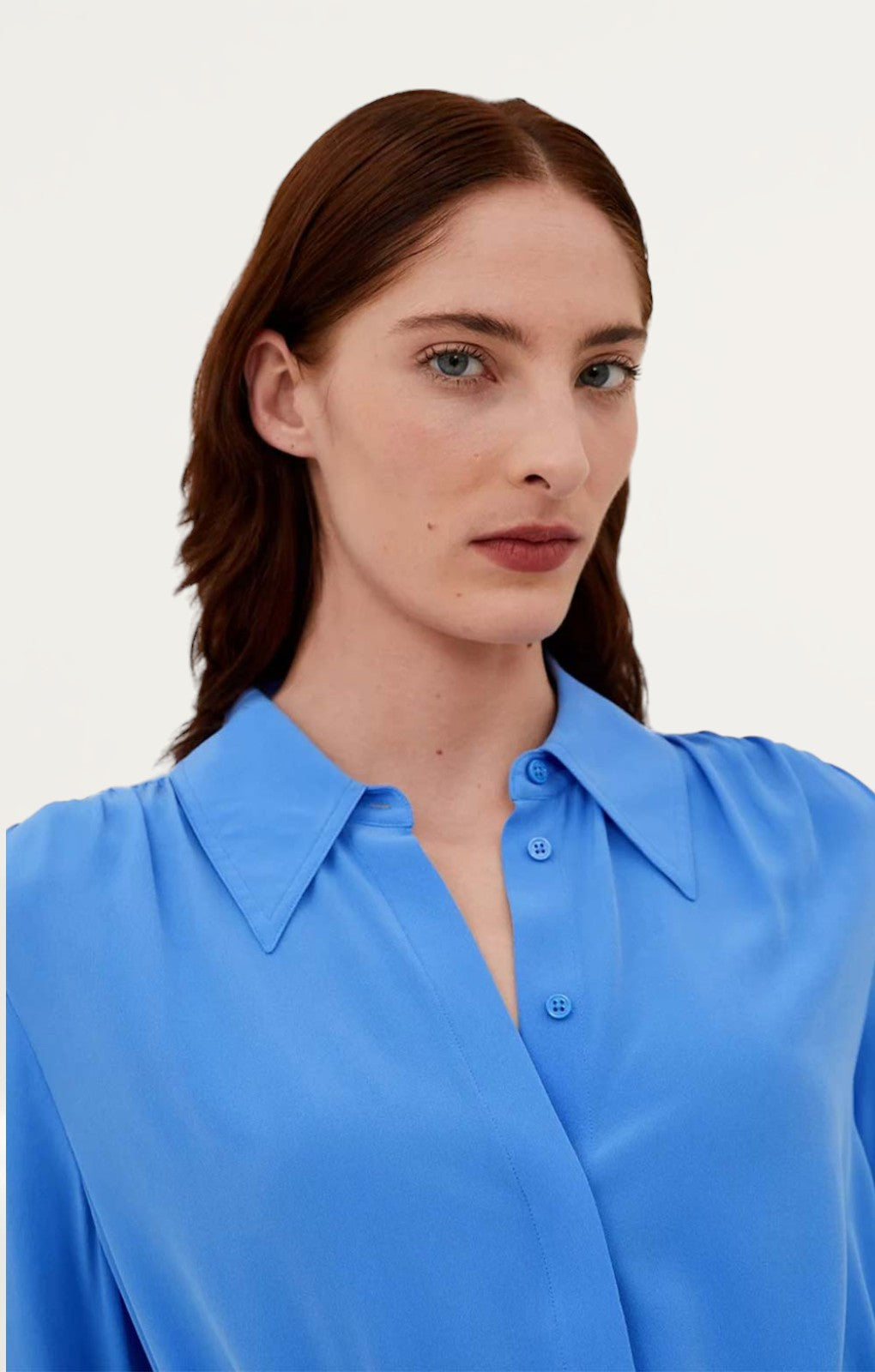 M&S Silk Waisted Shirt Dress