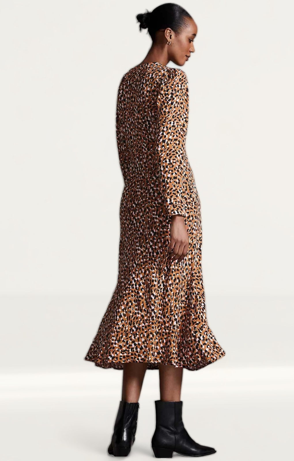 M&S X Ghost Button Through Midi Dress