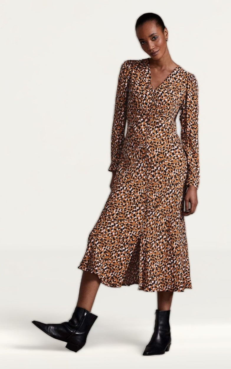 m and s midi dresses M&S X Ghost Green Floral Midi Dress