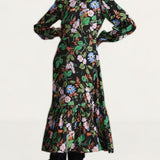 M&S X Ghost Floral Tiered Midi product image
