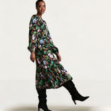 M&S X Ghost Floral Tiered Midi