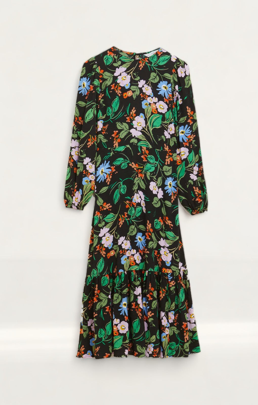 M&S X Ghost Floral Tiered Midi product image