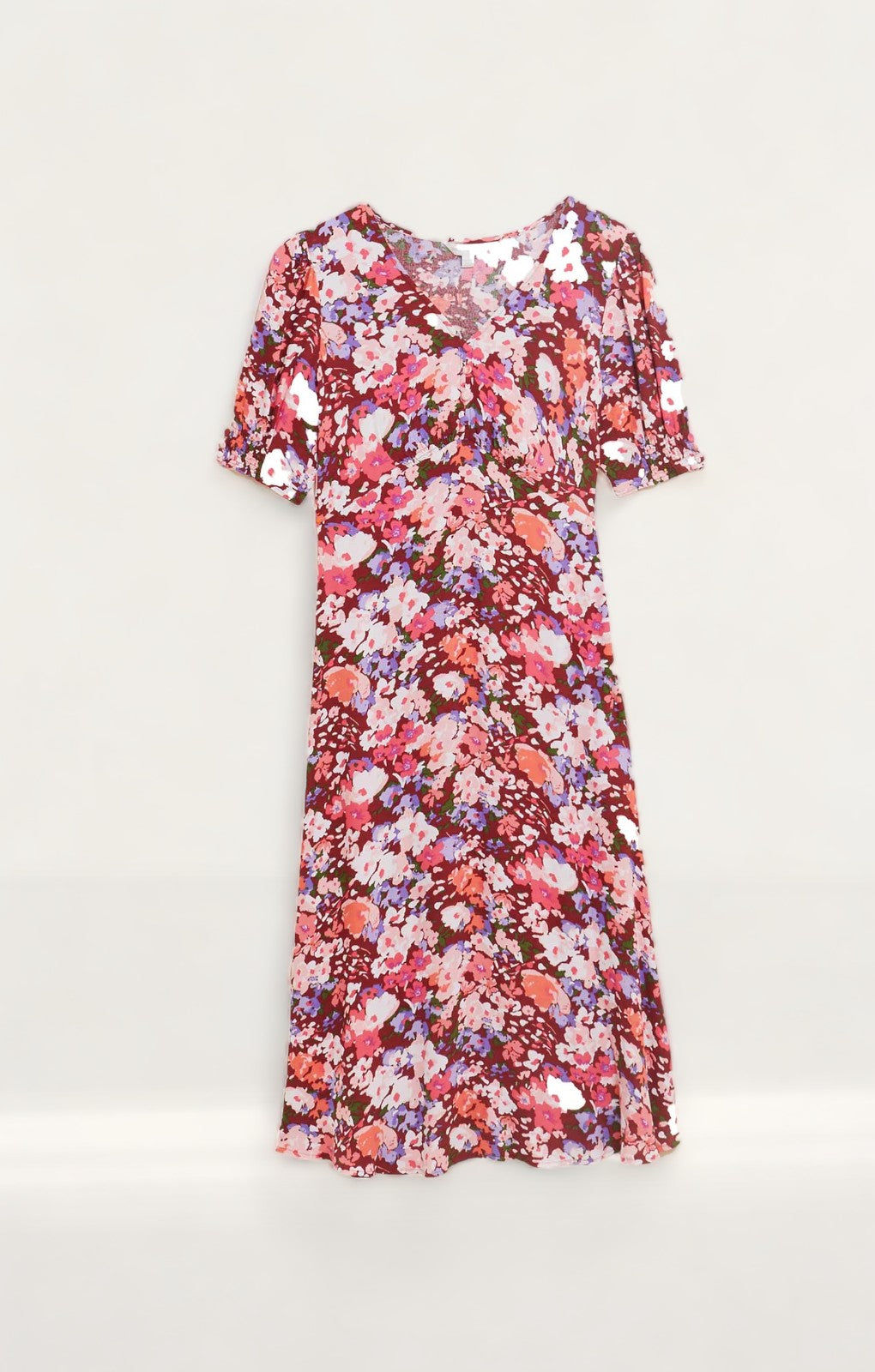 M&S X Ghost Floral V-Neck Empire Line Midi Tea Dress product image