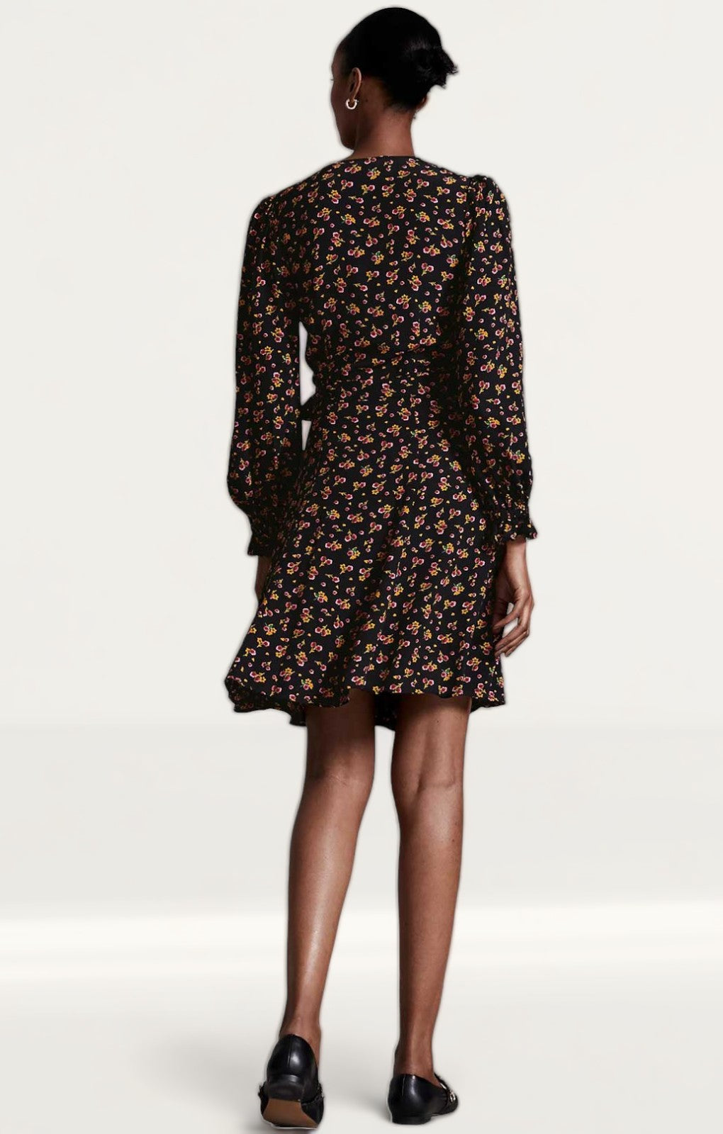 M&S X Ghost Floral Wrap Dress