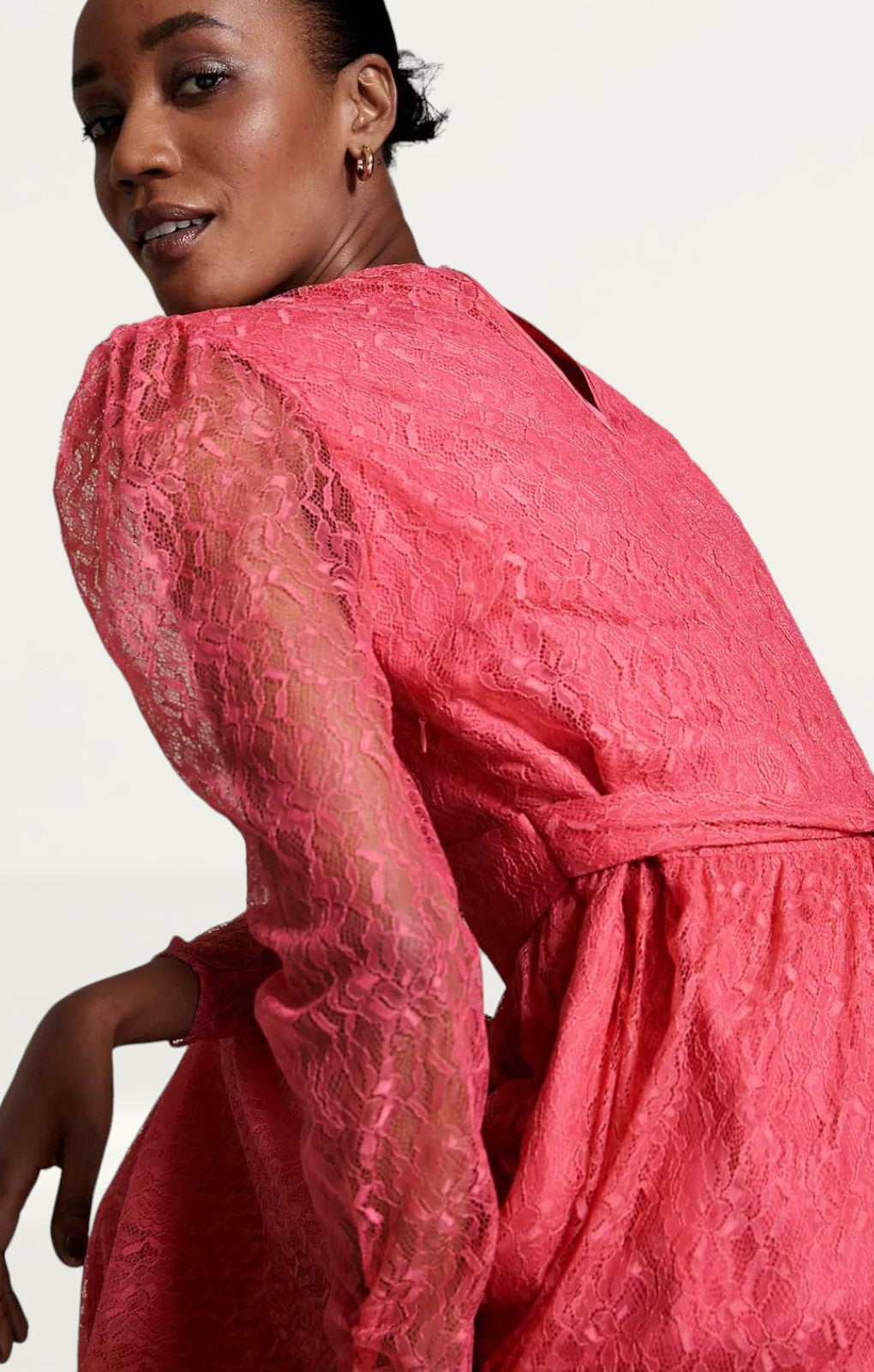 M&S X Ghost Lace Midi Dress